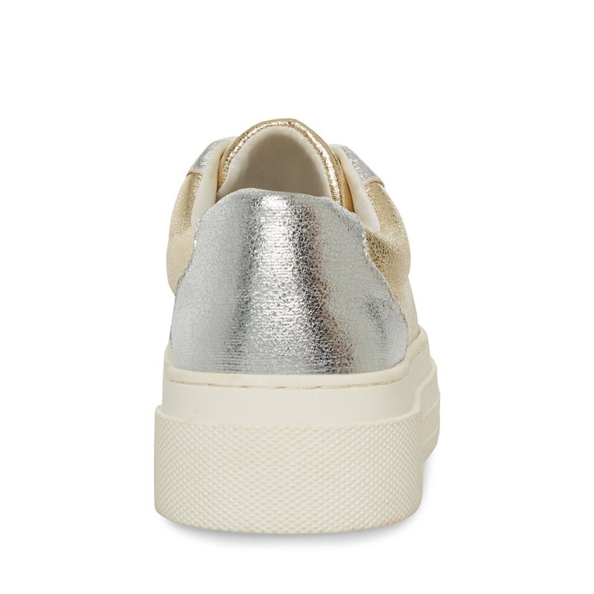 Gold / Silver Steve Madden Jstudioo Kids' Sneakers | PH 5860EVO